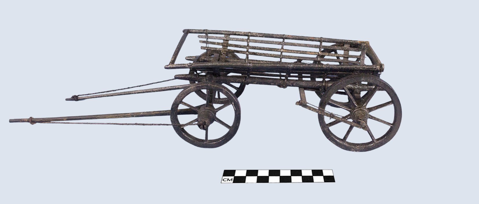 Russischer Ackerwagen / Modell (Deutsches Landwirtschaftsmuseum Hohenheim CC BY-NC-SA)