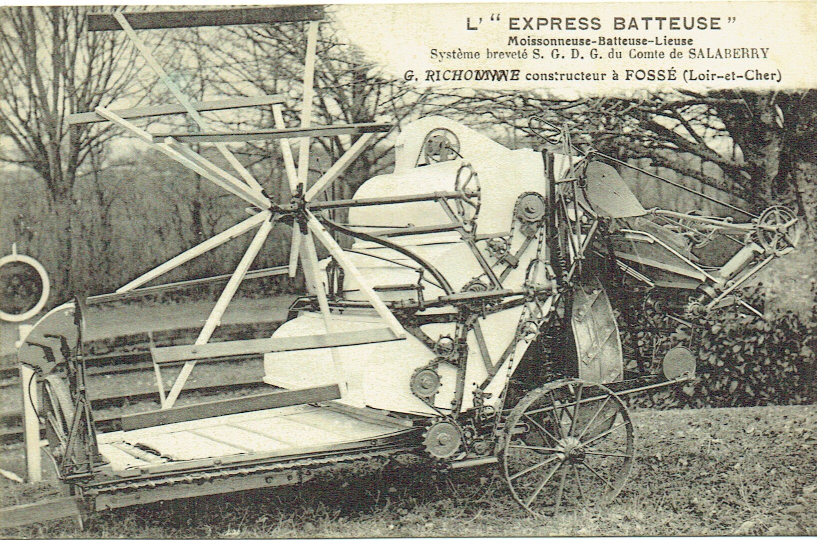 Comte de Salaberry Express-Batteuse (Mähdrescherarchiv Kühnstetter CC BY-NC-SA)