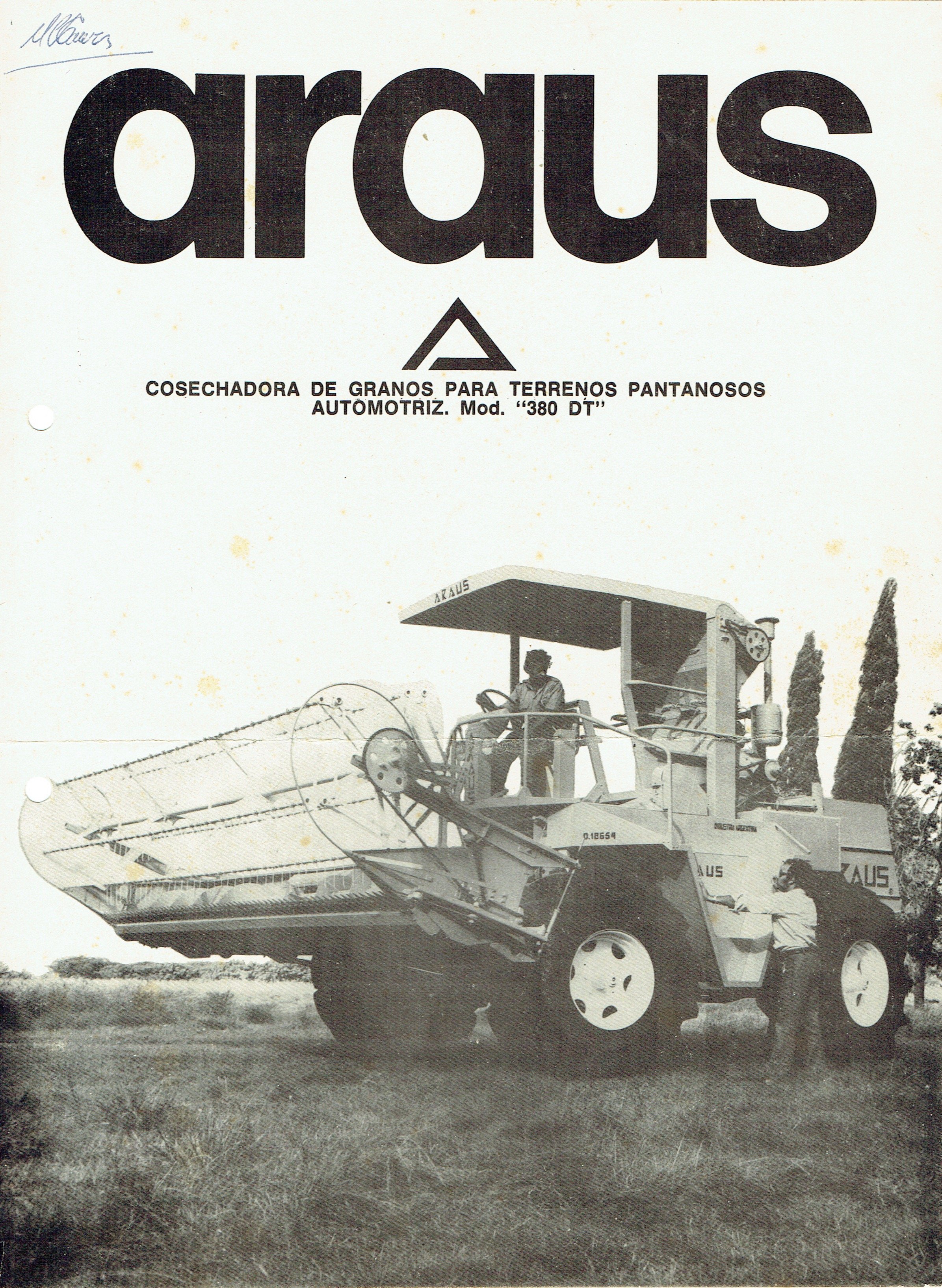 ARAUS Modelo 380DT (Mähdrescherarchiv Kühnstetter CC BY-NC-SA)