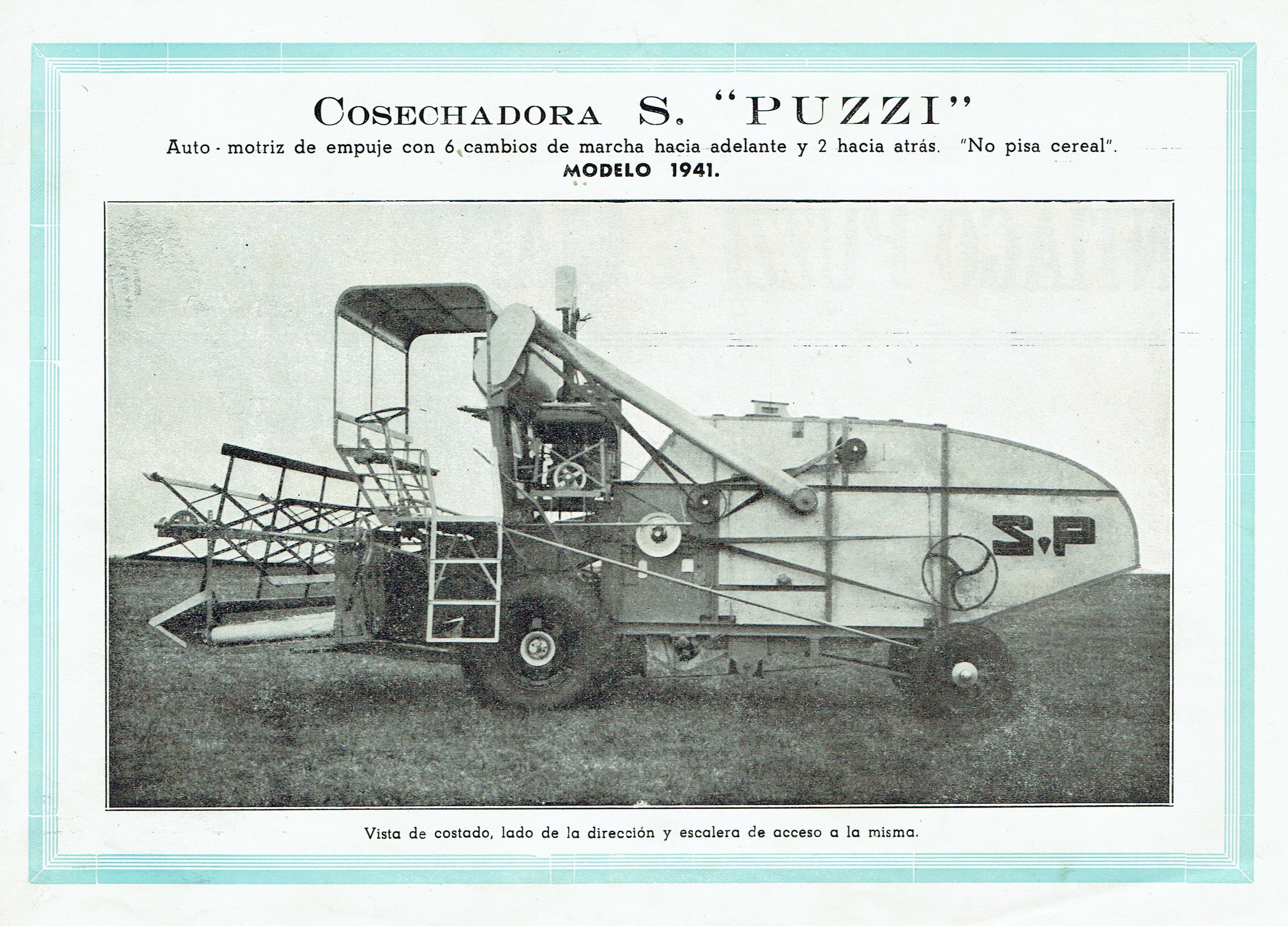 Puzzi Modelo 1941 (Mähdrescherarchiv Kühnstetter CC BY-NC-SA)