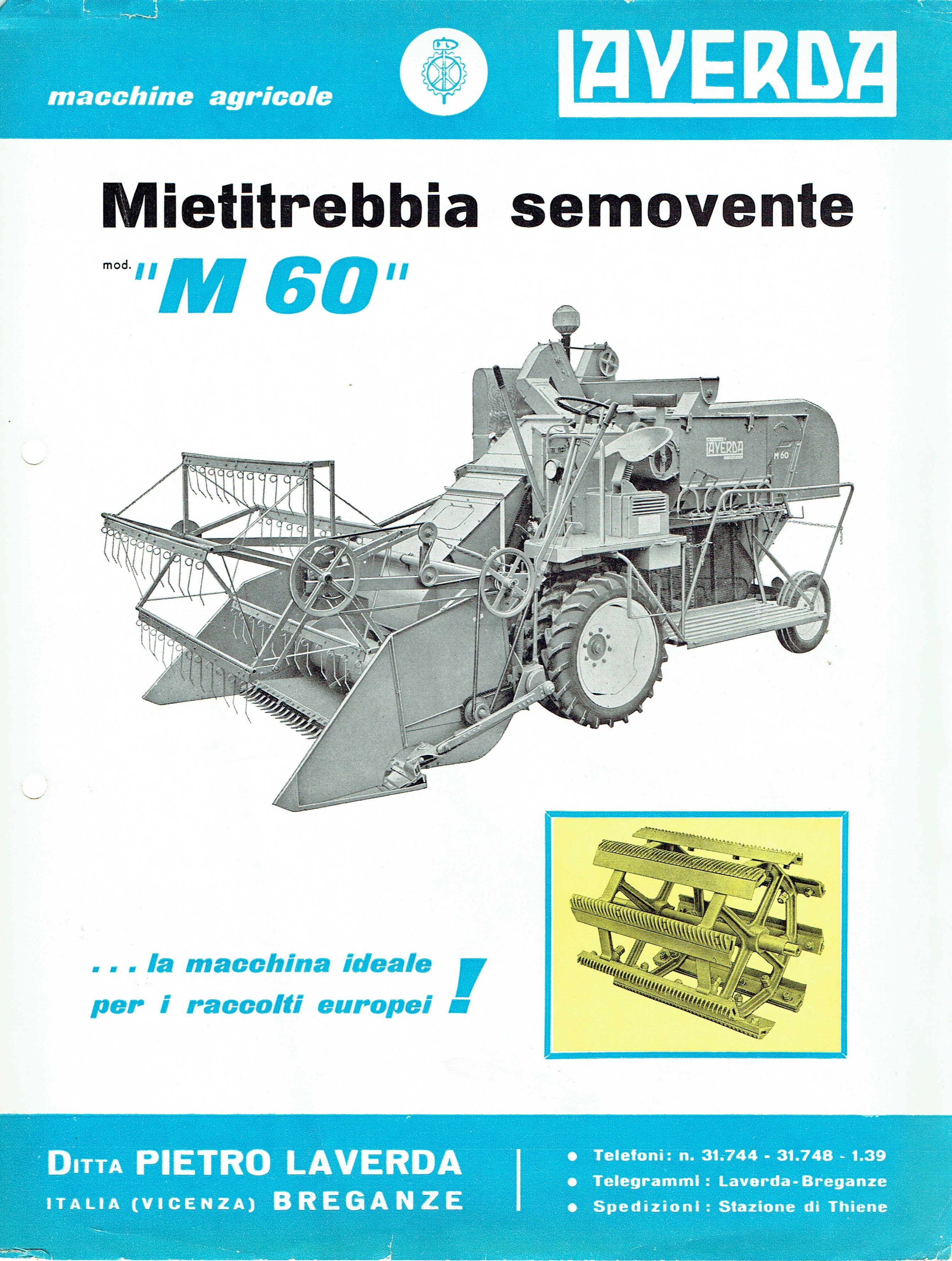 Laverda M60 (Archivio Storico Pietro Laverda CC BY-NC)