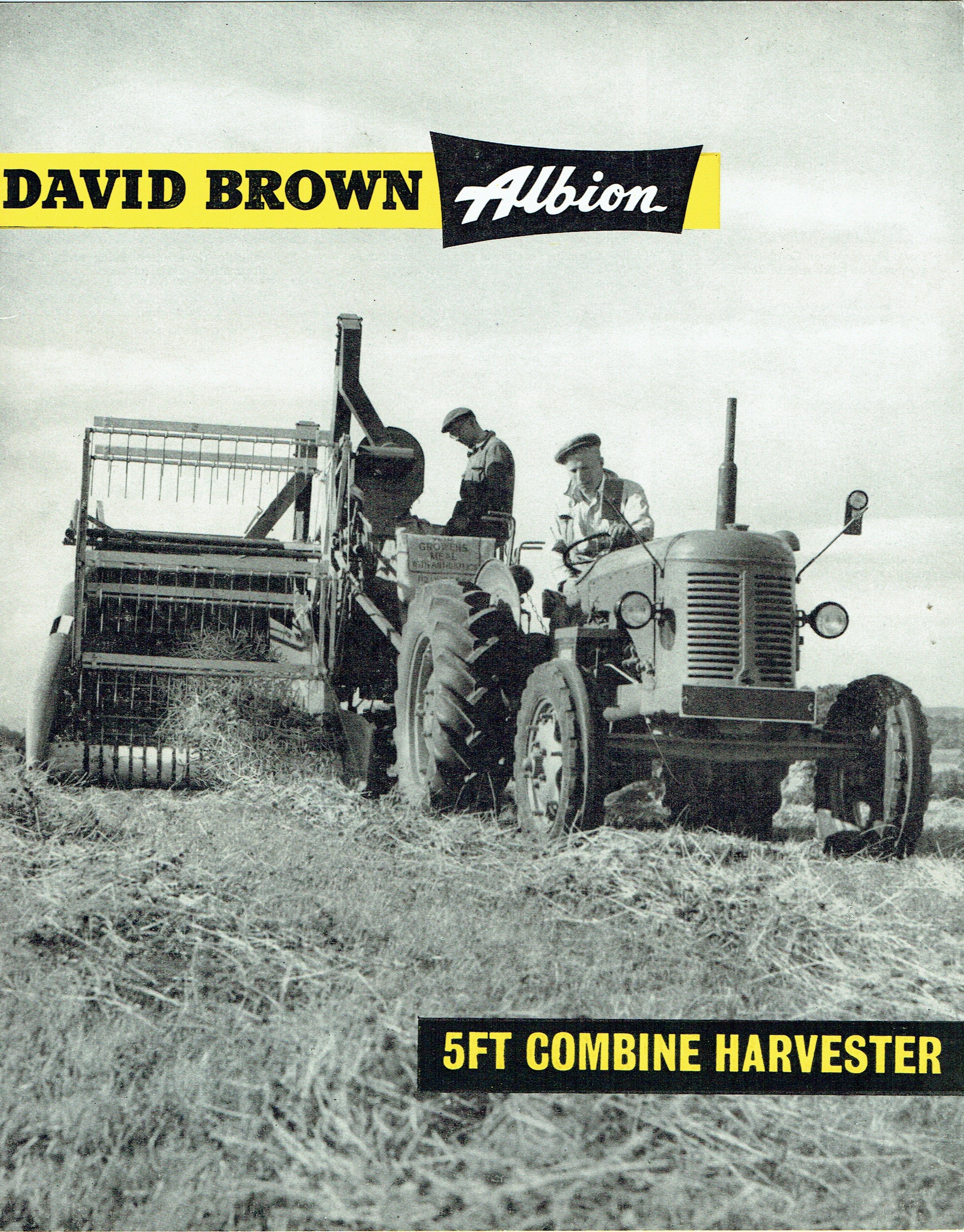 DAVID BROWN Albion 5ft. Combine (DAVIS BROWN Co. Ltd. CC BY-NC)