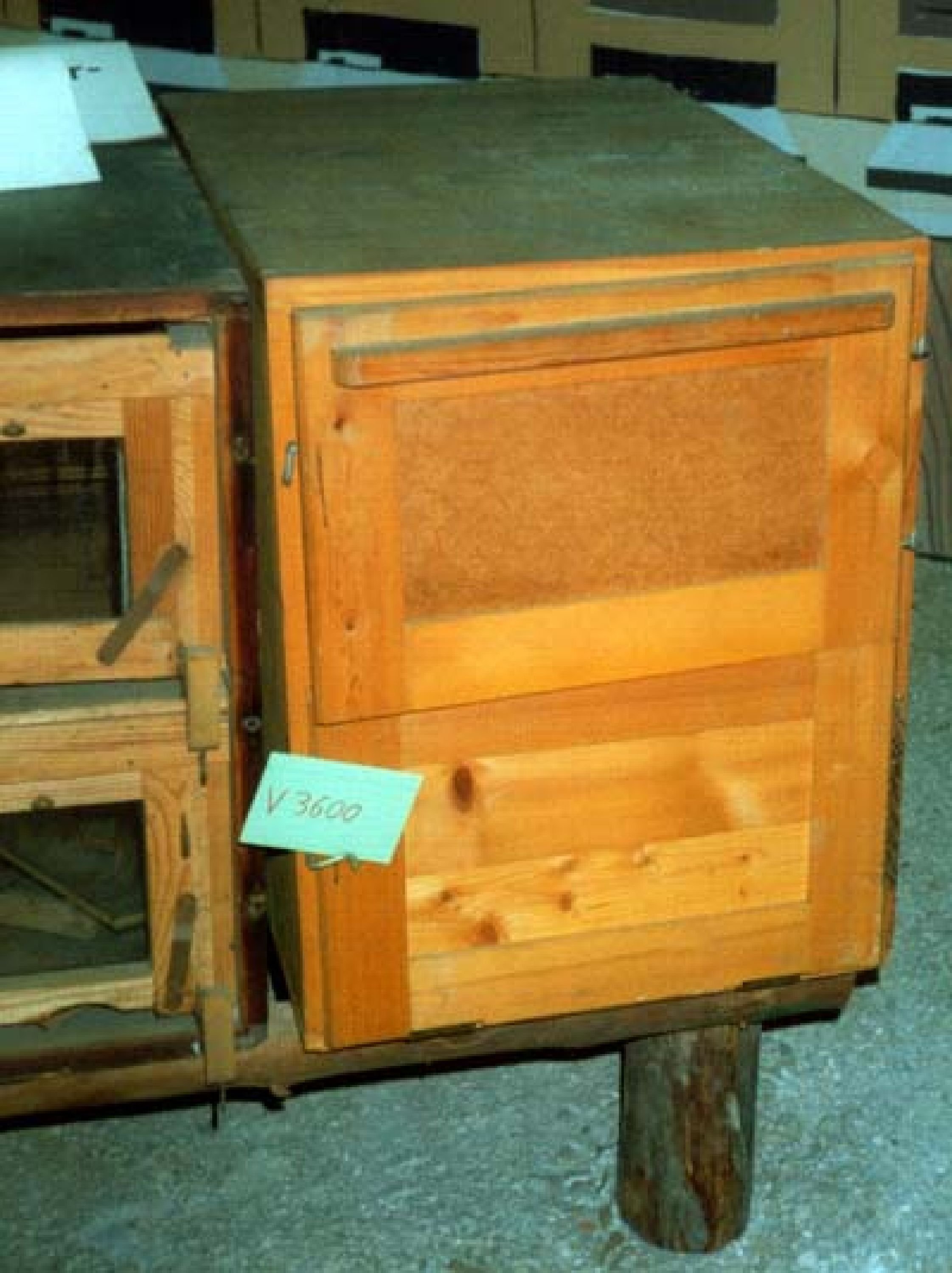 Bienenkasten (Deutsches Landwirtschaftsmuseum Schloss Blankenhain CC BY-NC-SA)