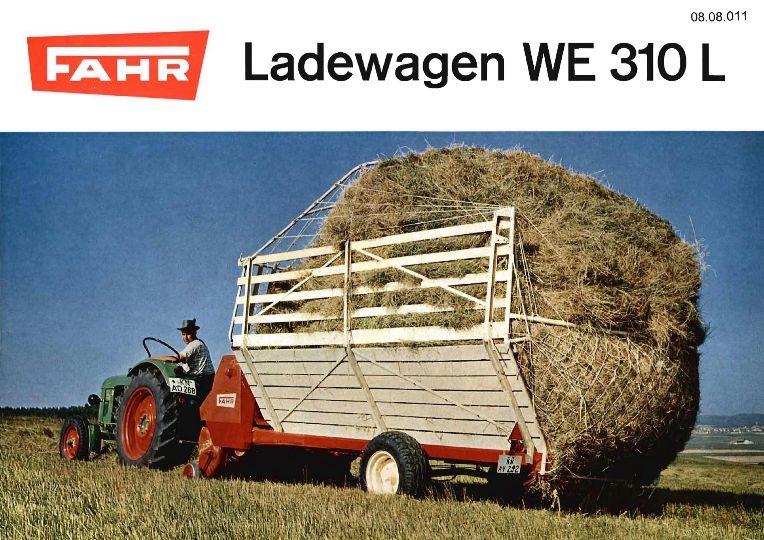 Ladewagen WE 310 L (Ausstellung und Archiv des Vereins FAHR-Schlepper-Freunde CC BY-NC-SA)
