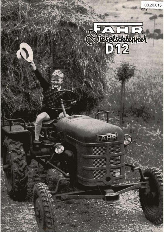 Dieselschlepper D 12 (Ausstellung und Archiv des Vereins FAHR-Schlepper-Freunde CC BY-NC-SA)