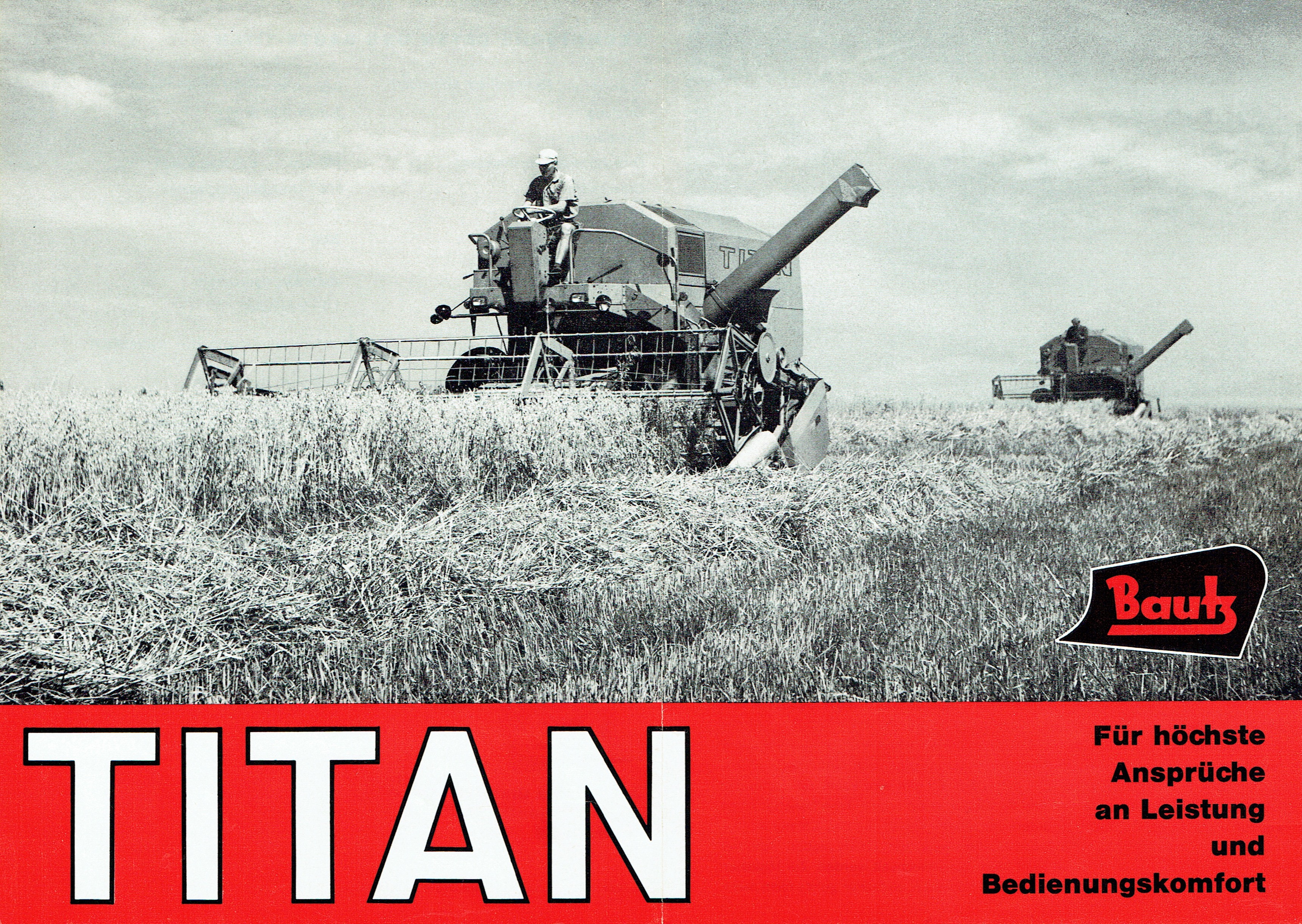 Bautz Titan (Mähdrescherarchiv Kühnstetter CC BY-NC-SA)