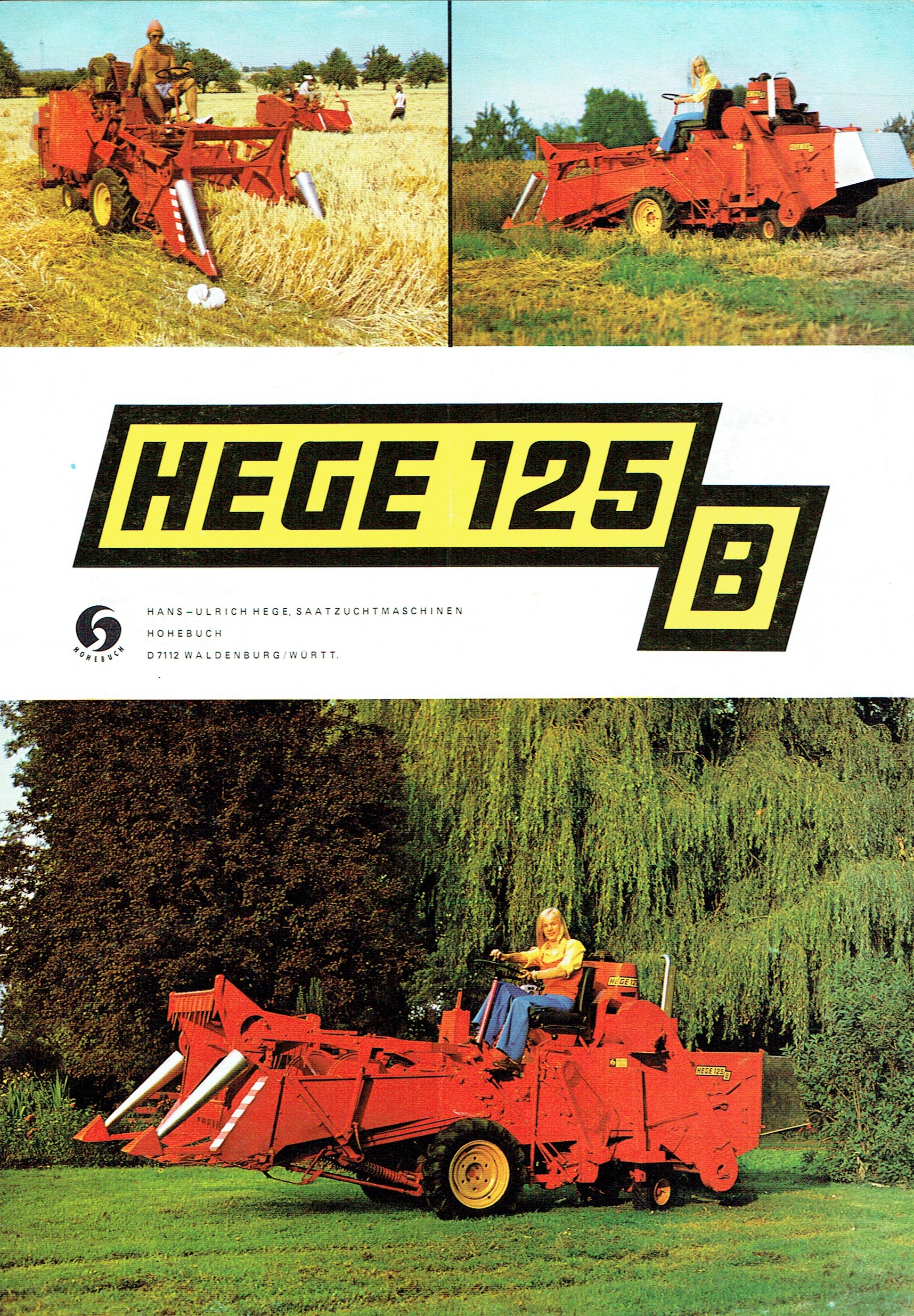 HEGE 125B (Mähdrescherarchiv Kühnstetter CC BY-NC-SA)