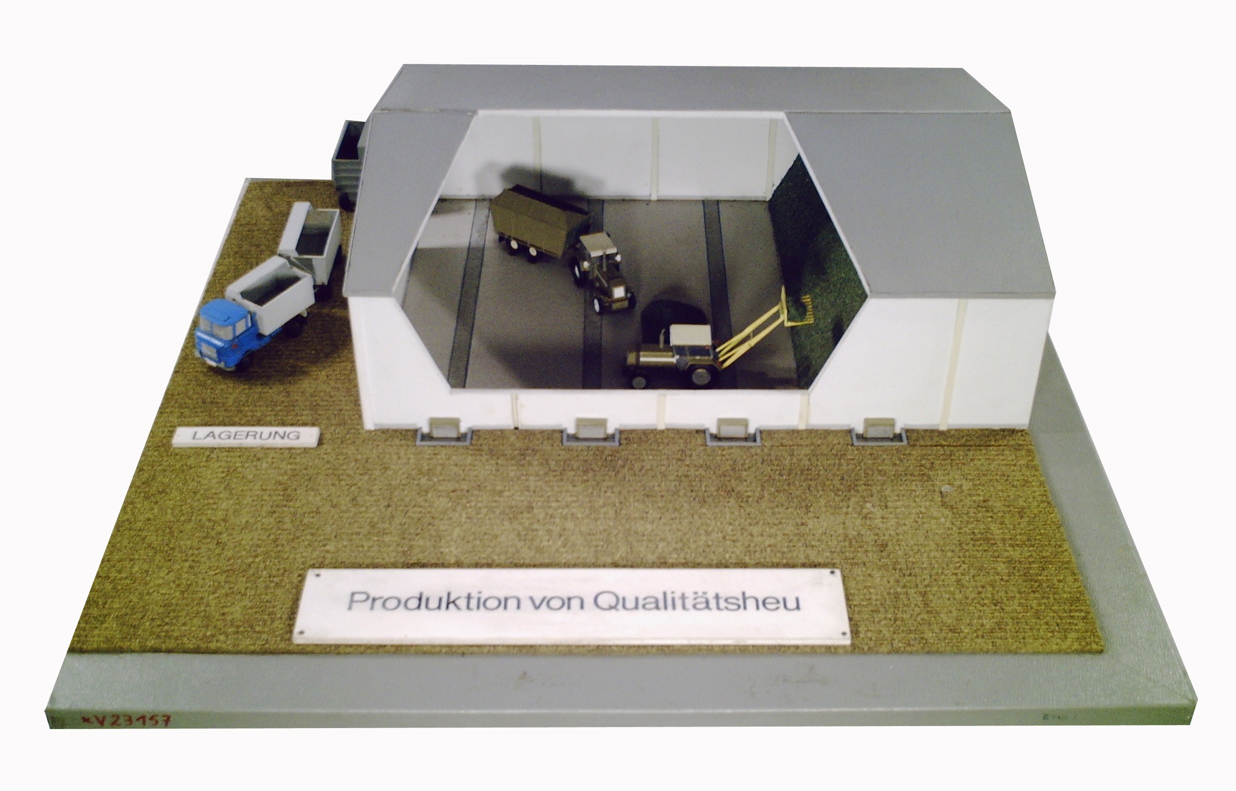 Modell Heubergeraum (Deutsches Landwirtschaftsmuseum Schloss Blankenhain CC BY-NC-SA)