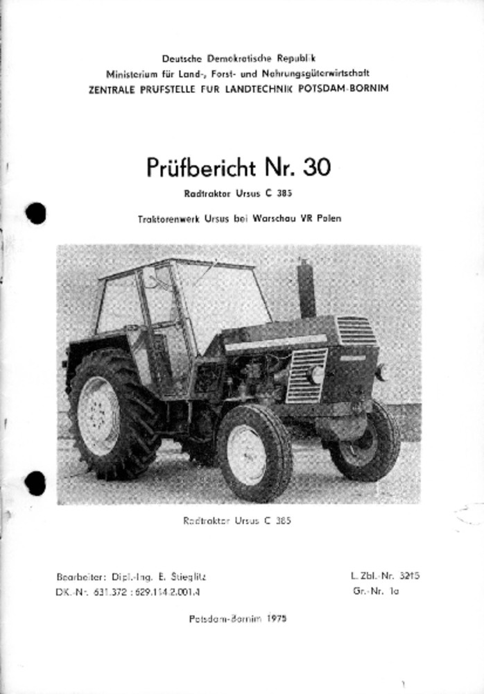 Radtraktor Ursus C 385 (Deutsches Landwirtschaftsmuseum Hohenheim CC BY-NC-SA)
