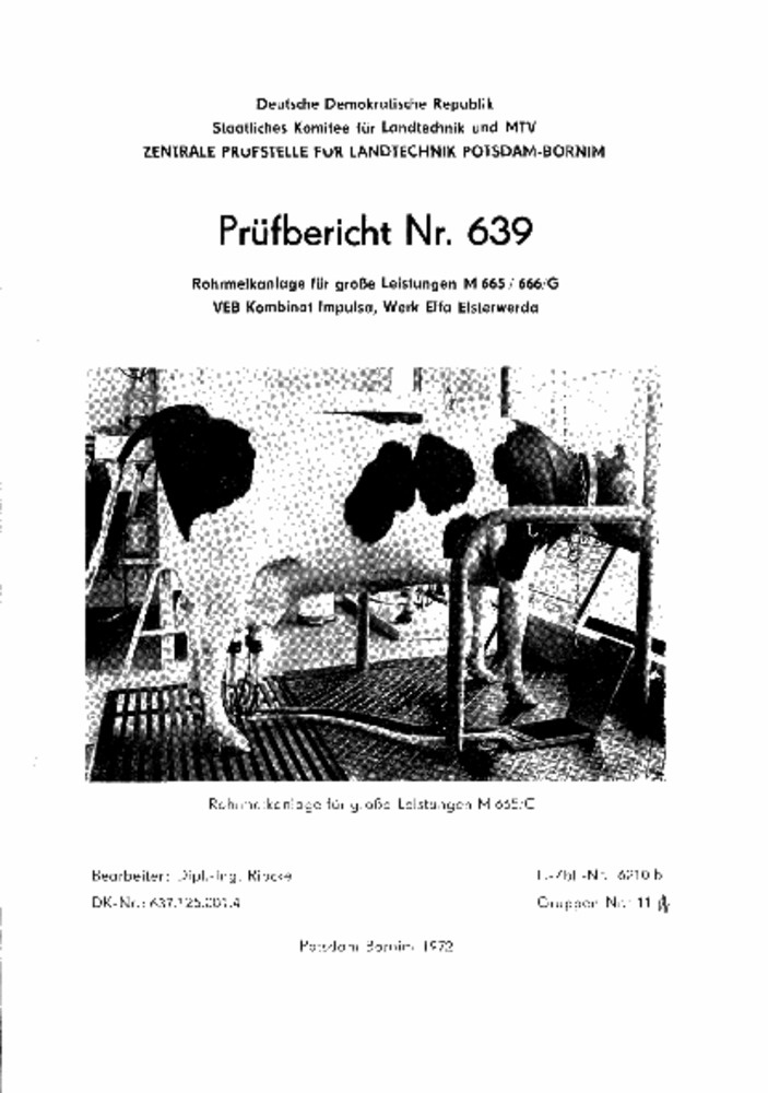Rohrrnelkanlage M 665 und M 666 - G (Deutsches Landwirtschaftsmuseum Hohenheim CC BY-NC-SA)