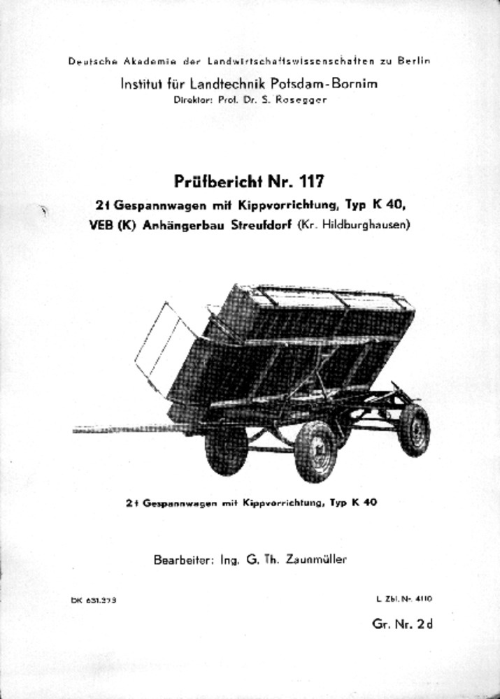 2 t-Gespannwagen K 40 (Deutsches Landwirtschaftsmuseum Hohenheim CC BY-NC-SA)