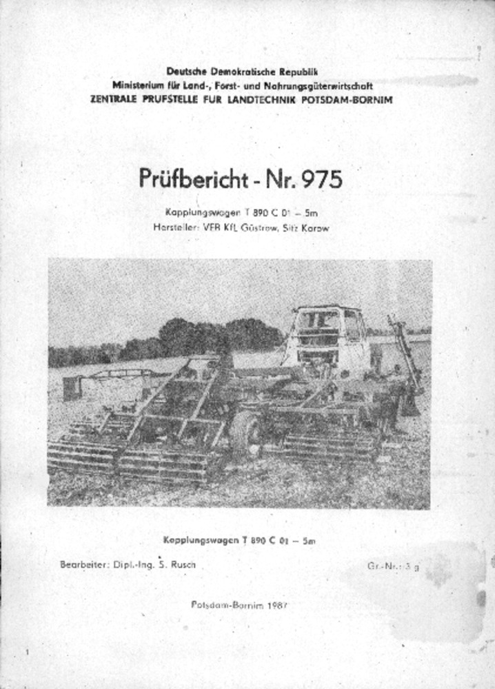 Kopplungswagen T 890 C 01, 5 m (Deutsches Landwirtschaftsmuseum Hohenheim CC BY-NC-SA)