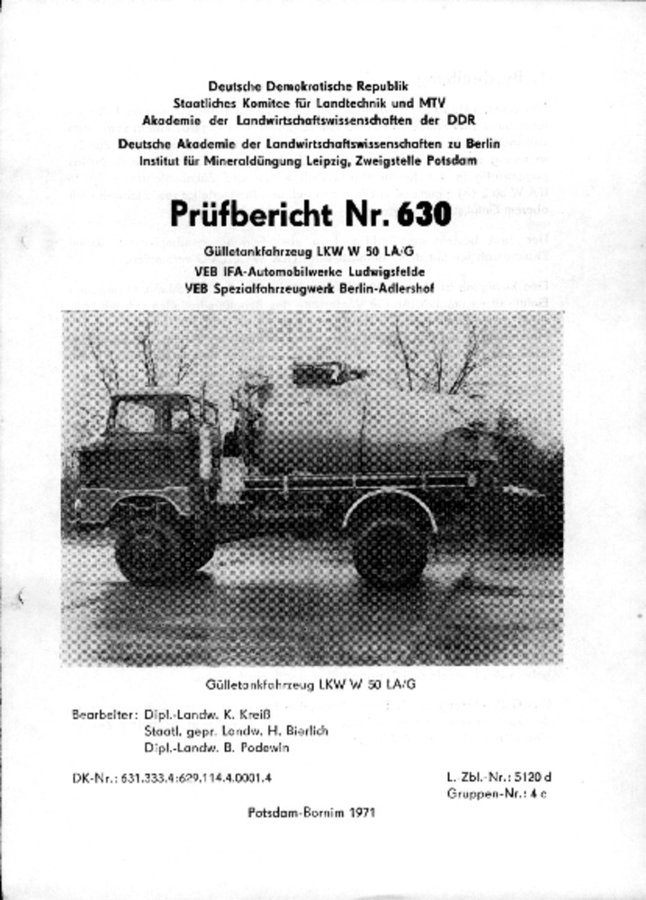 Gülletankfahrzeug LKW W 50 LA/G (Deutsches Landwirtschaftsmuseum Hohenheim CC BY-NC-SA)
