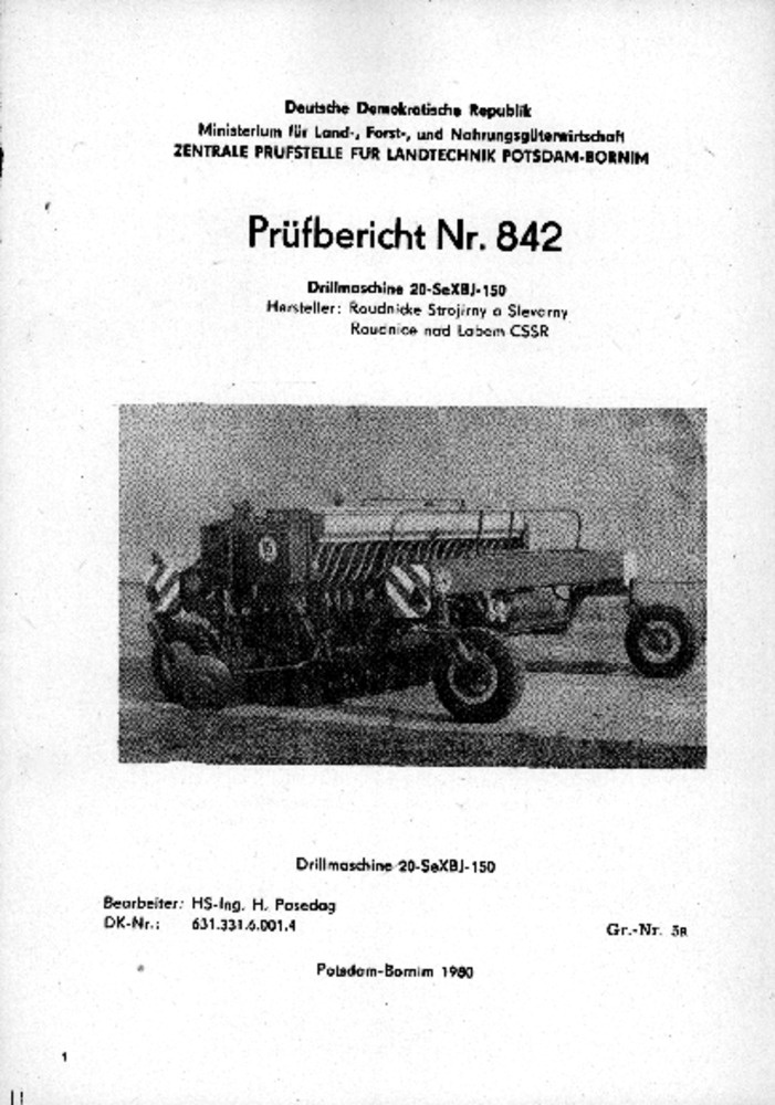 Drillmaschine 20-SeXBJ-150 (Deutsches Landwirtschaftsmuseum Hohenheim CC BY-NC-SA)