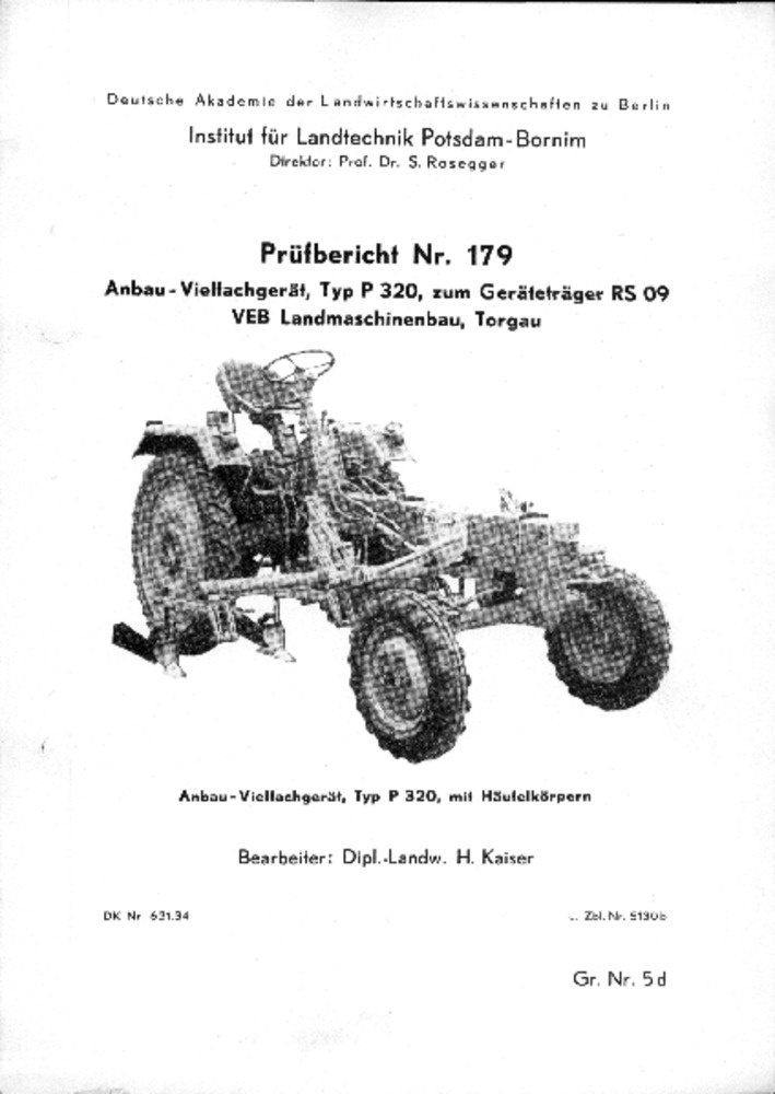Anbau- Vielfachgerät P 320 (Deutsches Landwirtschaftsmuseum Hohenheim CC BY-NC-SA)