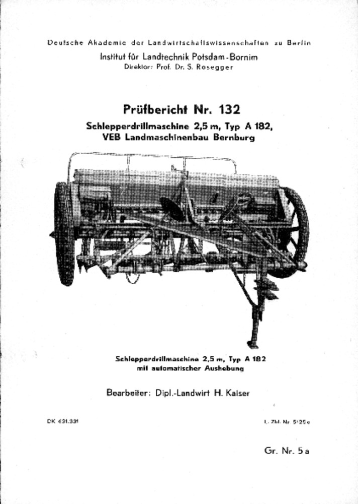 Schlepperdrillmaschine 2,5 m, A 182 (Deutsches Landwirtschaftsmuseum Hohenheim CC BY-NC-SA)
