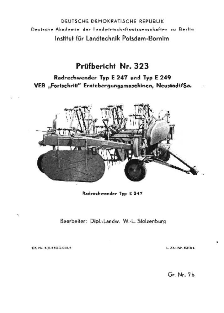 Radrechwender E 247 und E 249 (Deutsches Landwirtschaftsmuseum Hohenheim CC BY-NC-SA)