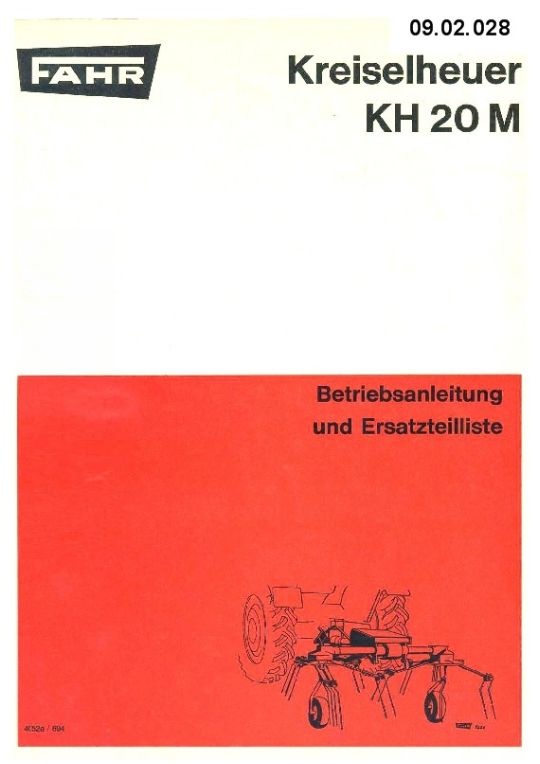 Kreiselheuer KH 20 M (Ausstellung und Archiv des Vereins FAHR-Schlepper-Freunde CC BY-NC-SA)