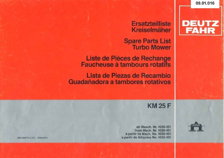 Kreiselmäher KM 25 F (Ausstellung und Archiv des Vereins FAHR-Schlepper-Freunde CC BY-NC-SA)