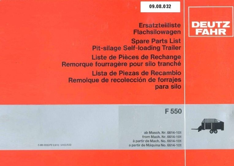 Flachsilowagen F 550 (Ausstellung und Archiv des Vereins FAHR-Schlepper-Freunde CC BY-NC-SA)