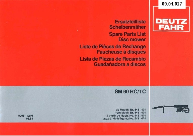 Scheibenmäher SM 60 RC/TC (Ausstellung und Archiv des Vereins FAHR-Schlepper-Freunde CC BY-NC-SA)