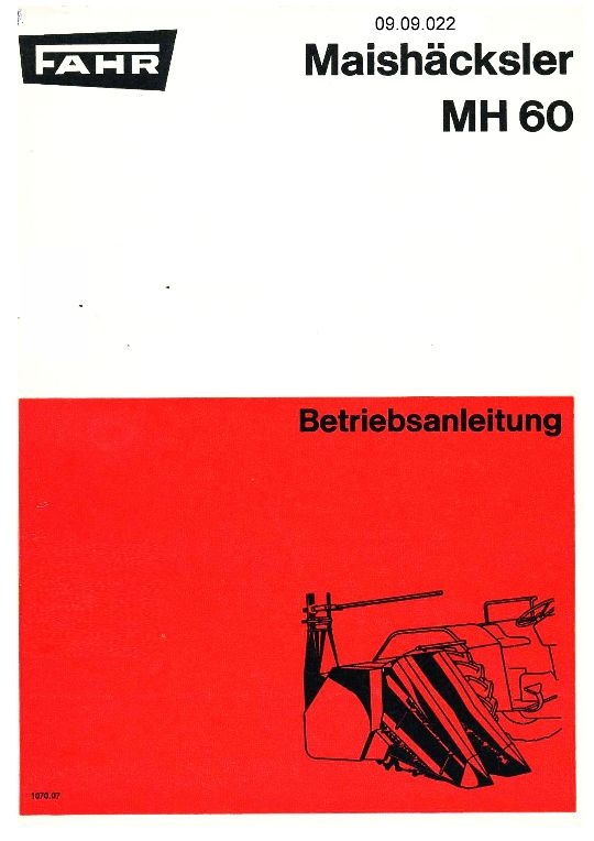Maishäcksler MH 60 (Ausstellung und Archiv des Vereins FAHR-Schlepper-Freunde CC BY-NC-SA)