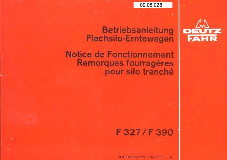 Flachsilo-Erntewagen F 327 (Ausstellung und Archiv des Vereins FAHR-Schlepper-Freunde CC BY-NC-SA)