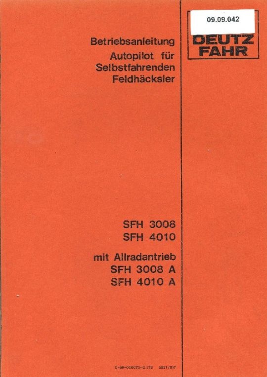 Autopilot für SFH (Ausstellung und Archiv des Vereins FAHR-Schlepper-Freunde CC BY-NC-SA)
