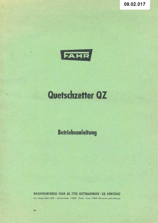 Quetschzetter QZ (Ausstellung und Archiv des Vereins FAHR-Schlepper-Freunde CC BY-NC-SA)