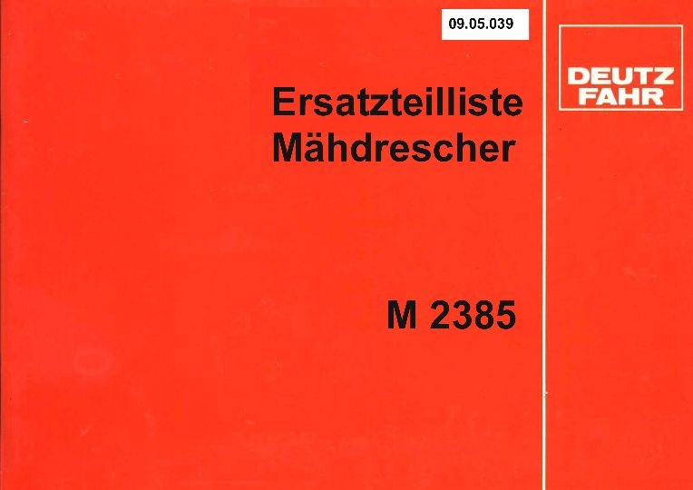 Mähdrescher M 2385 (Ausstellung und Archiv des Vereins FAHR-Schlepper-Freunde CC BY-NC-SA)