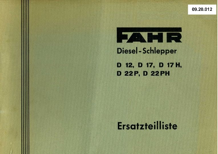 Schlepper D 17/17 H (Ausstellung und Archiv des Vereins FAHR-Schlepper-Freunde CC BY-NC-SA)