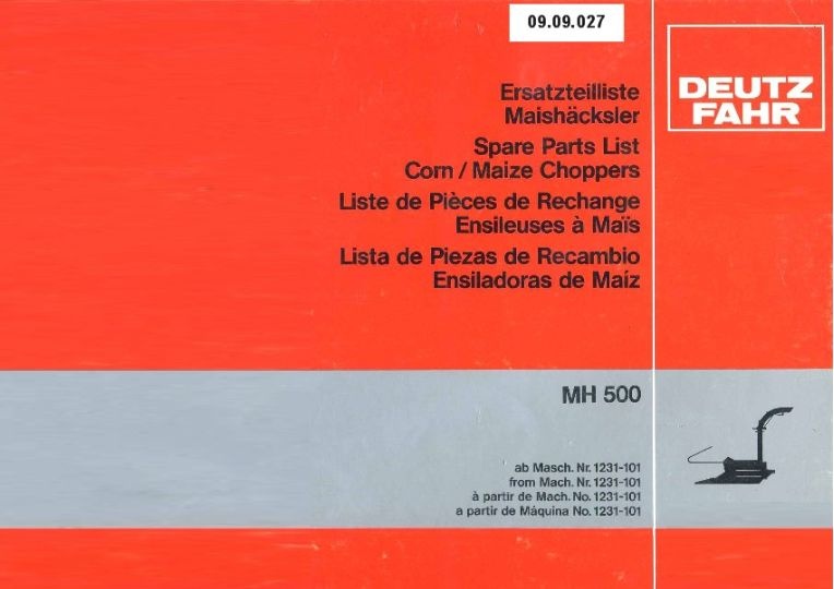 Maishäcksler MH 500 (Ausstellung und Archiv des Vereins FAHR-Schlepper-Freunde CC BY-NC-SA)
