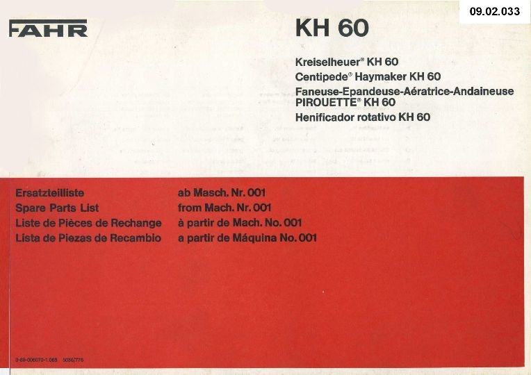 Kreiselheuer KH 60 (Ausstellung und Archiv des Vereins FAHR-Schlepper-Freunde CC BY-NC-SA)
