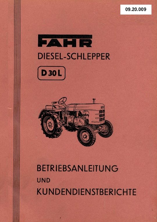 Schlepper D 30 L (Ausstellung und Archiv des Vereins FAHR-Schlepper-Freunde CC BY-NC-SA)