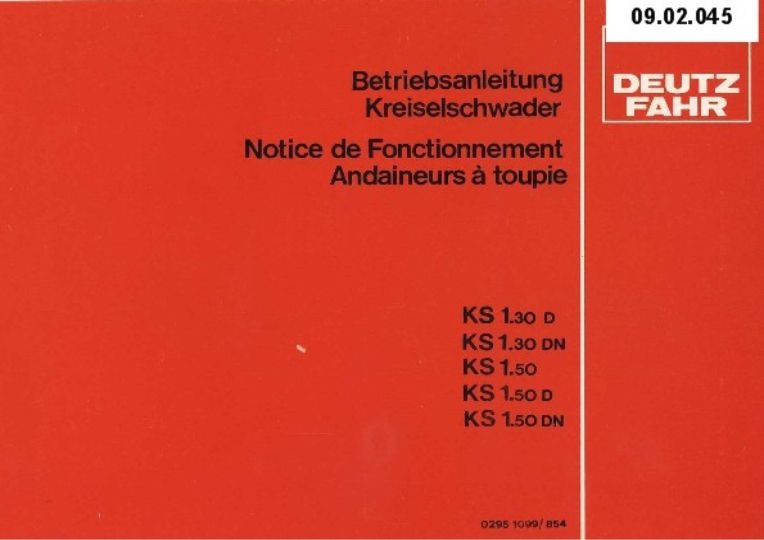 Kreiselschwader 1.30 (Ausstellung und Archiv des Vereins FAHR-Schlepper-Freunde CC BY-NC-SA)