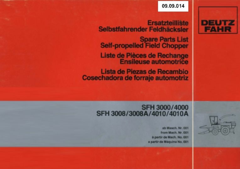 Selbtfahrender FH SFH 3000 (Ausstellung und Archiv des Vereins FAHR-Schlepper-Freunde CC BY-NC-SA)