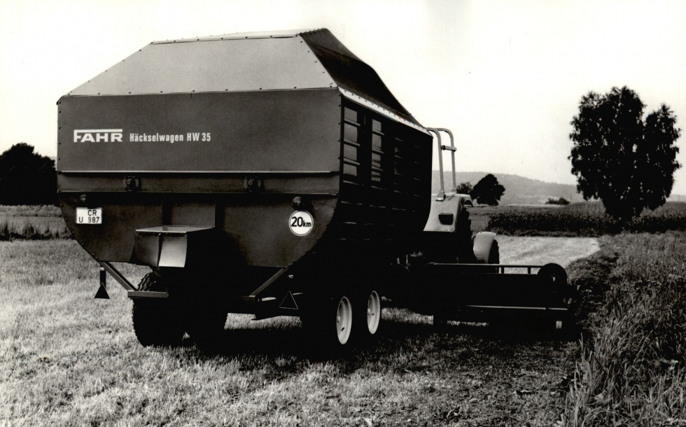 Häcksel-Erntewagen HW 35 (Ausstellung und Archiv des Vereins FAHR-Schlepper-Freunde CC BY-NC-SA)