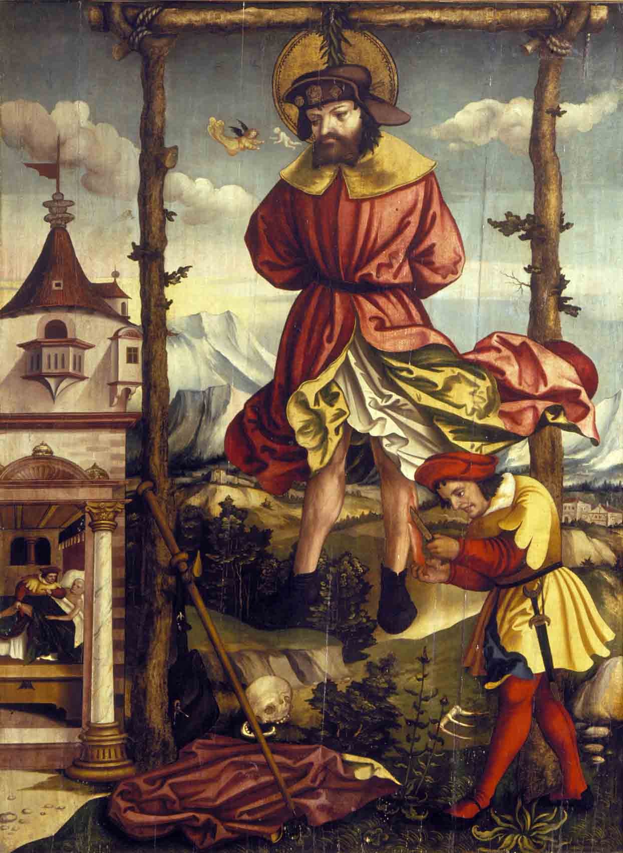 Tod des heiligen Koloman (Stift Heiligenkreuz CC BY-NC-SA)