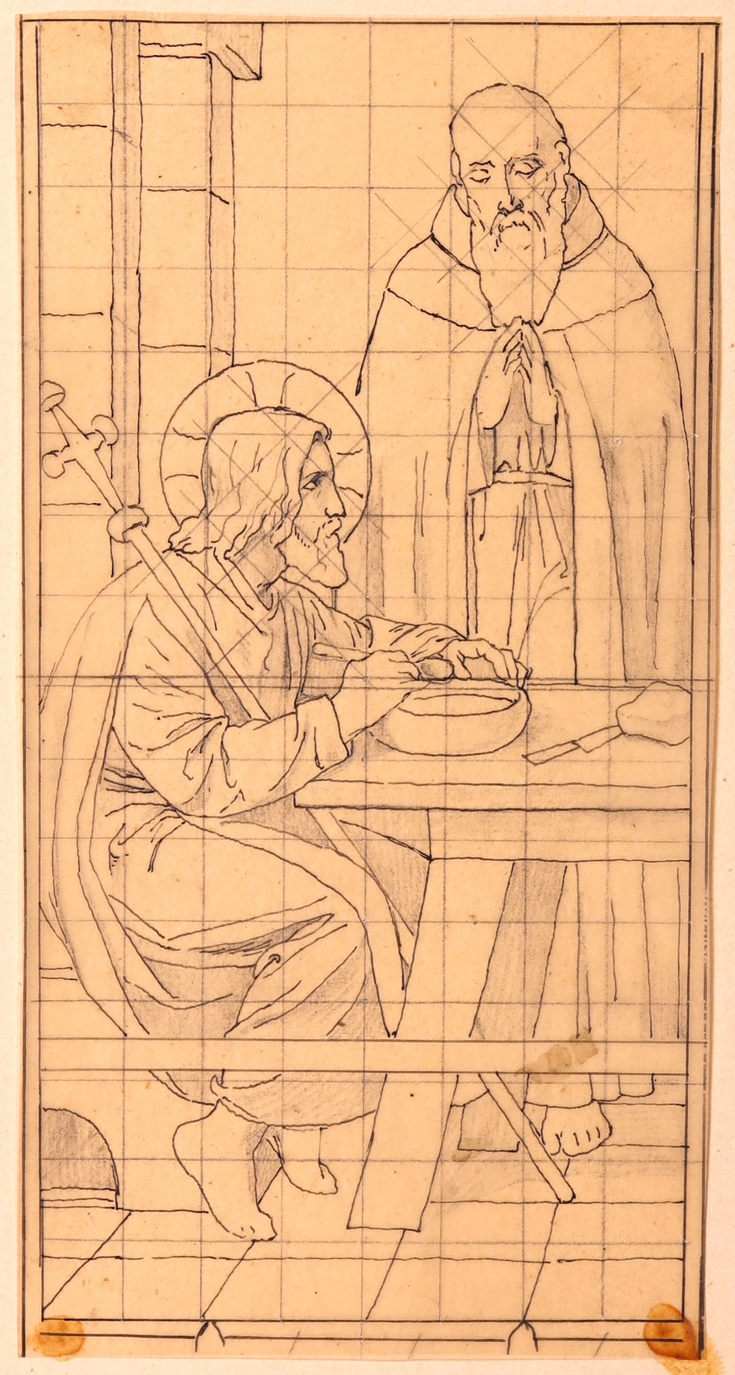 Christus in Emmaus (?) (Stift Heiligenkreuz CC BY-NC-SA)
