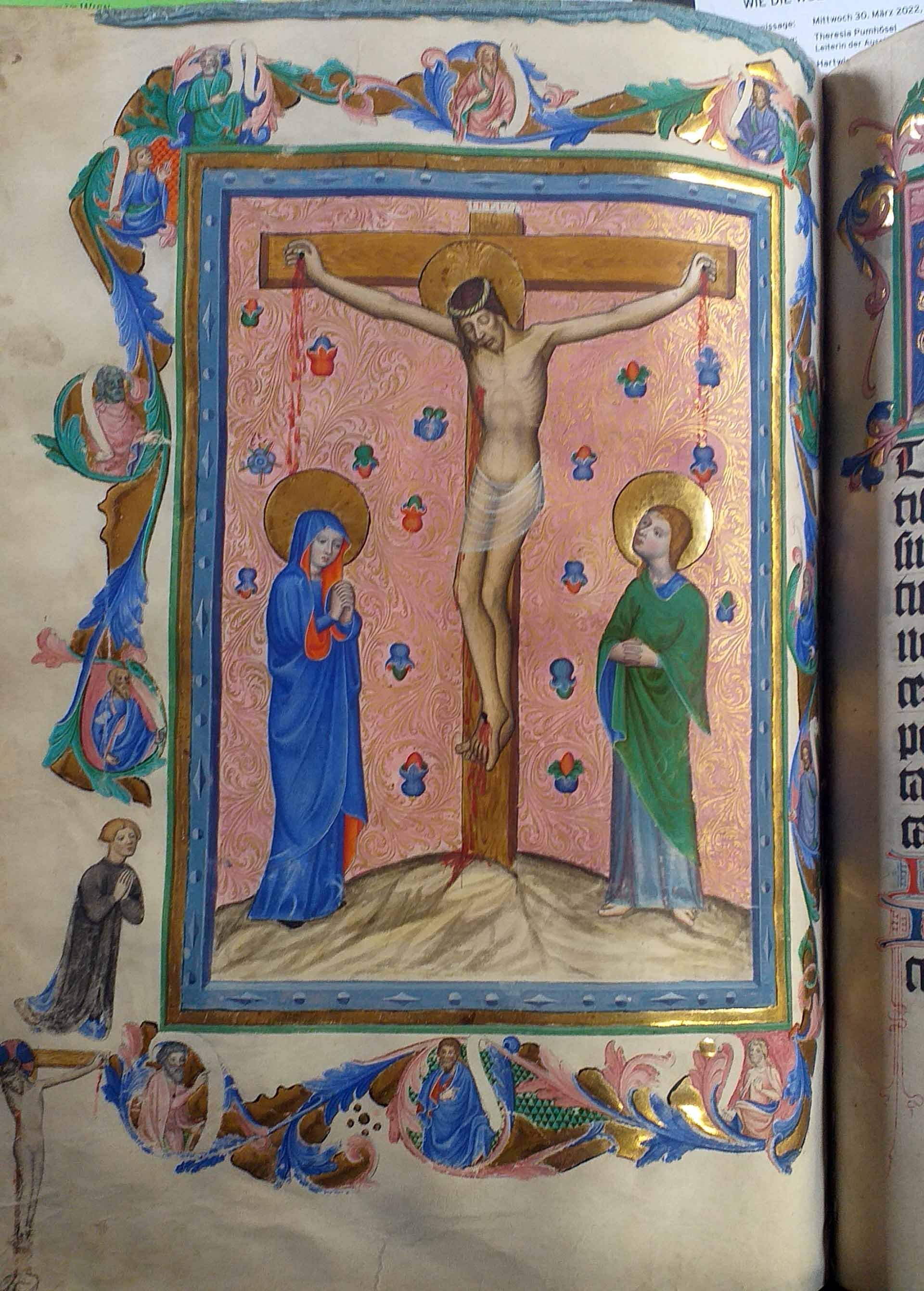 Missale Romanum Kreuzigung (Stift Heiligenkreuz CC BY-NC-SA)