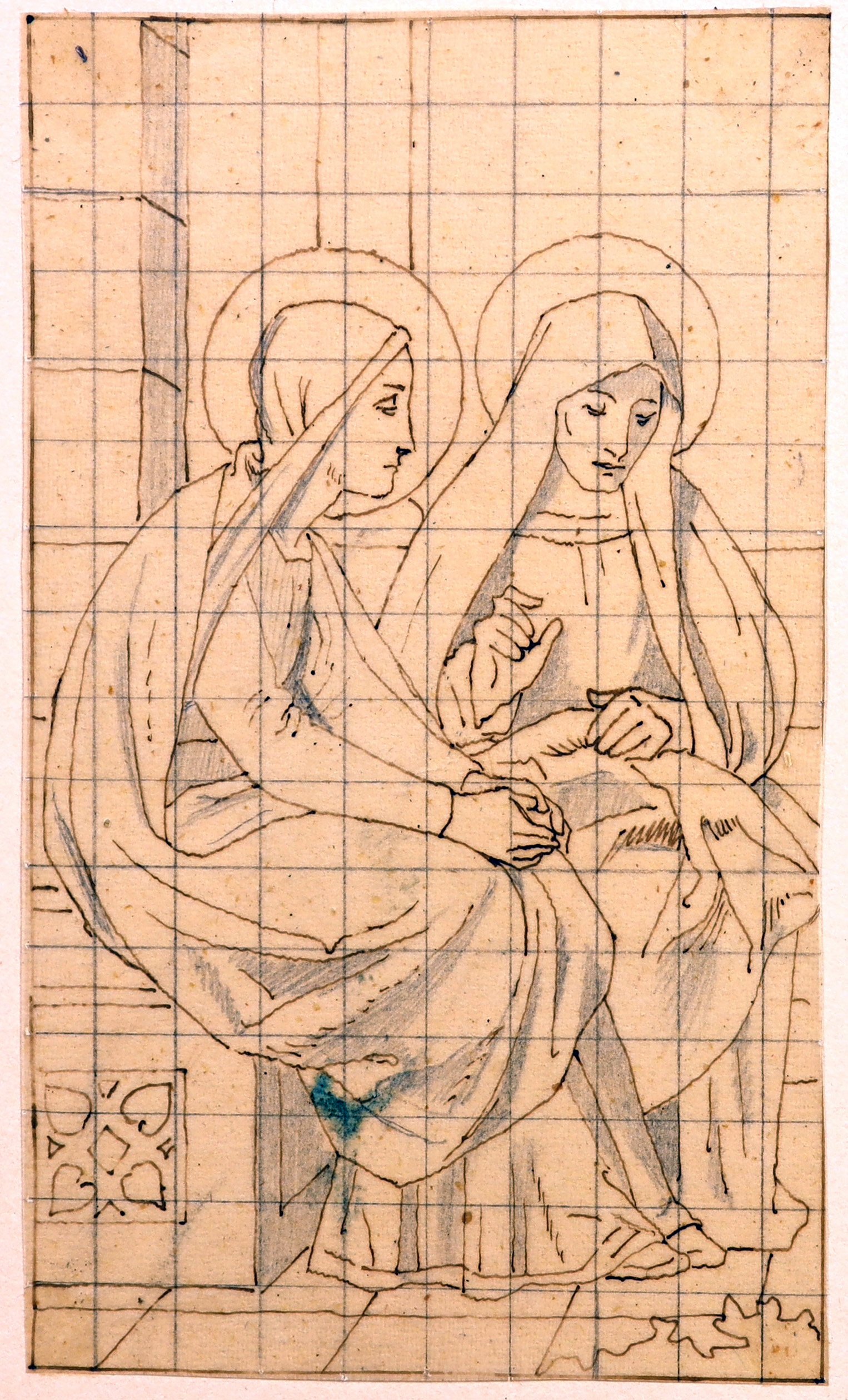 Maria und Elisabeth (Stift Heiligenkreuz CC BY-NC-SA)