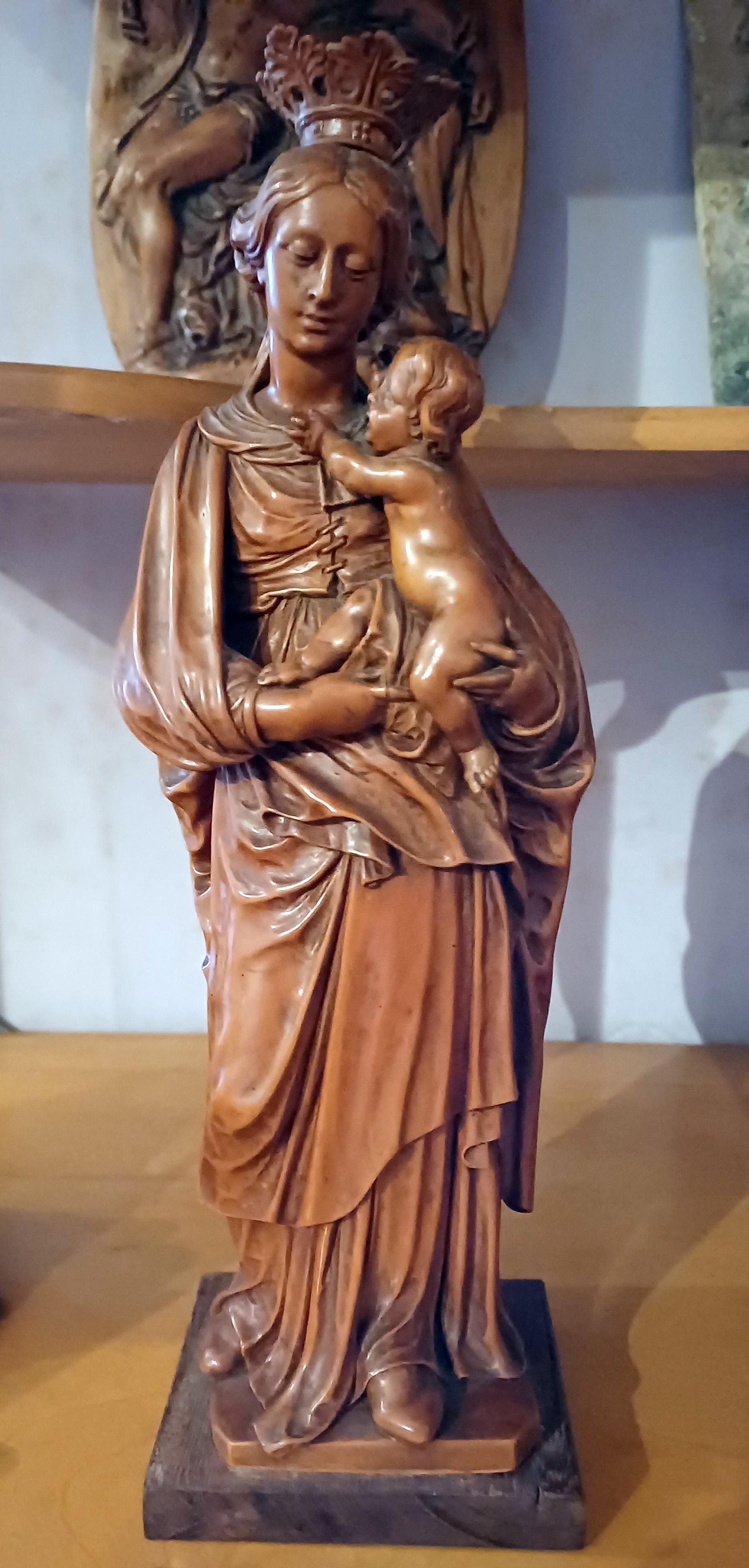 Maria als Himmelskönigin mit Jesuskind (Stift Heiligenkreuz CC BY-NC-SA)