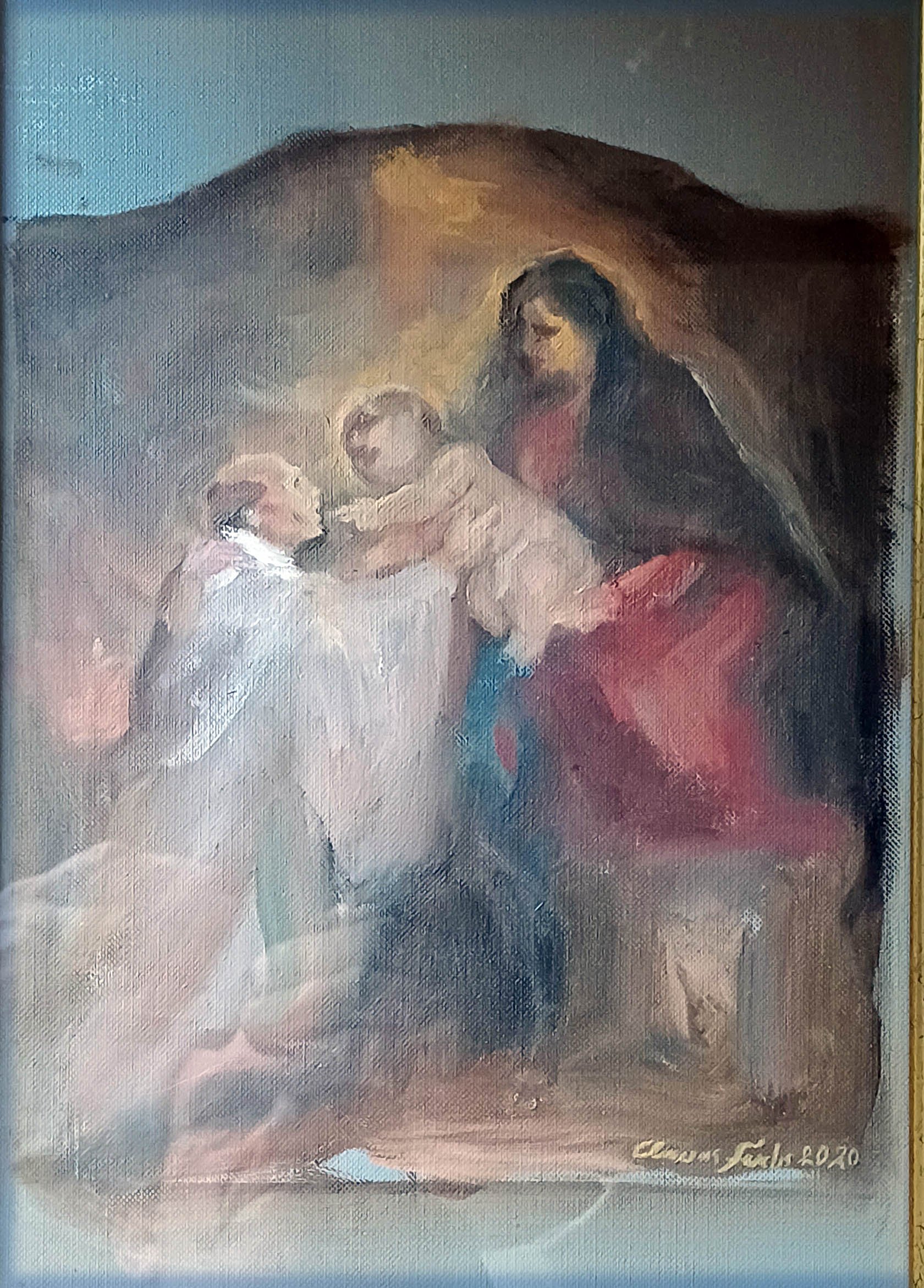 Hl. Bernhard mit Jesuskind (Stift Heiligenkreuz CC BY-NC-SA)