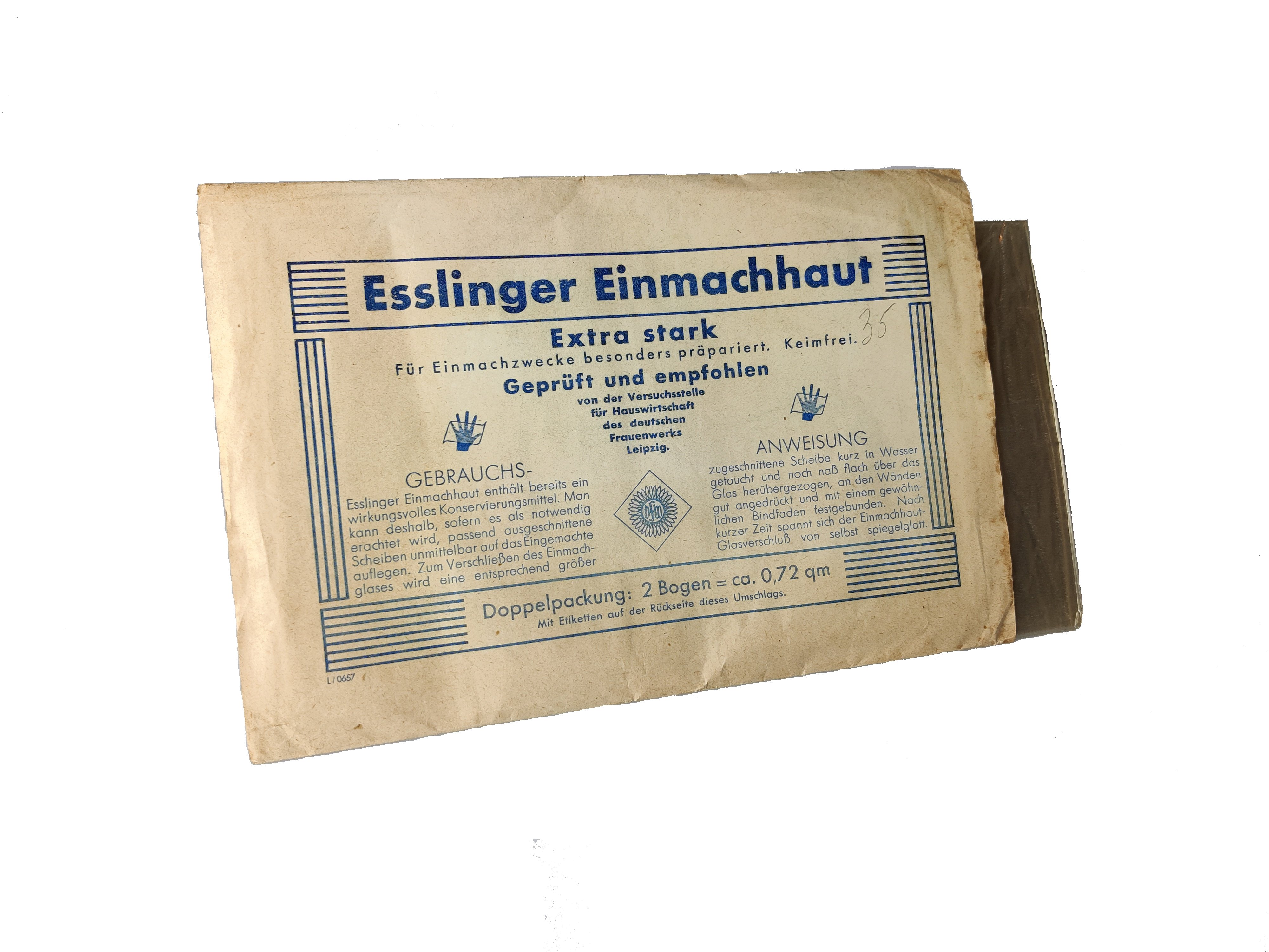 Esslinger Einmachhaut (Stadtmuseum im Gelben Haus Esslingen CC BY-NC-SA)