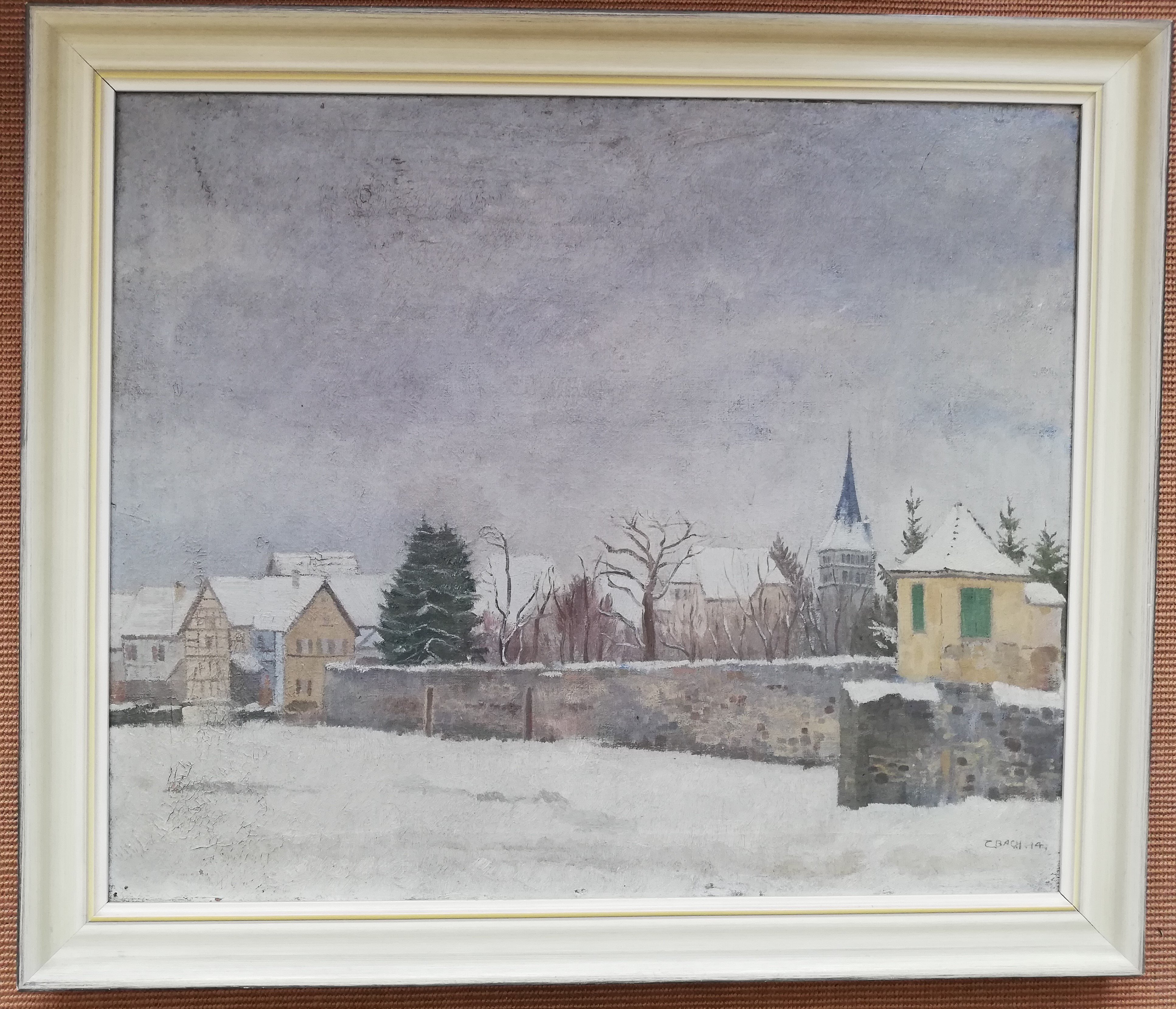 Sindelfingen Ansicht 3 Winter 1914 (Museum im Steinhaus Nagold CC BY-NC-SA)