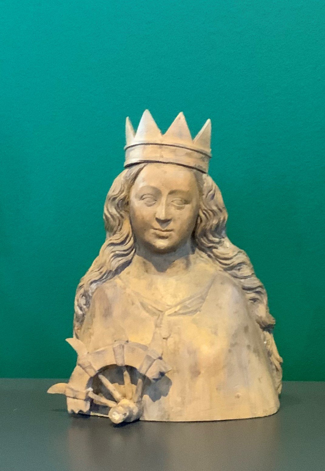 Hl. Katharina (Büste) (Dominikanermuseum Rottweil CC BY-NC-SA)