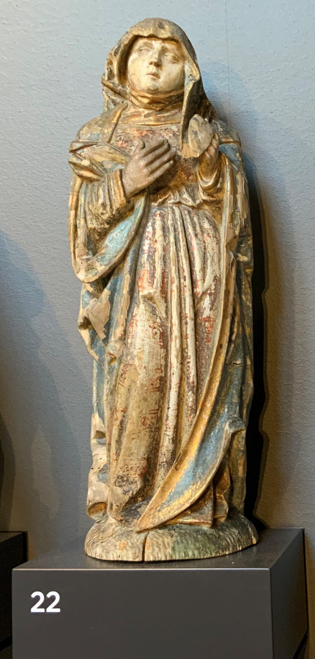Trauernde Maria (Dominikanermuseum Rottweil CC BY-NC-SA)
