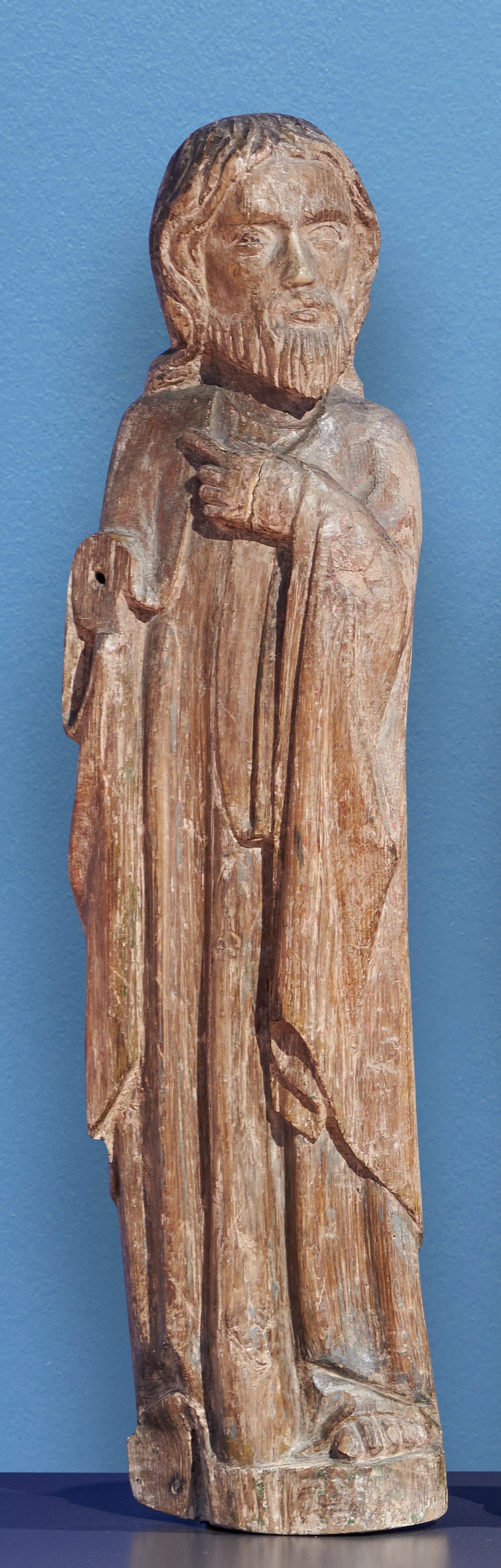 Apostel ohne Buch aus Apostelgruppe (Dominikanermuseum Rottweil CC BY-NC-SA)