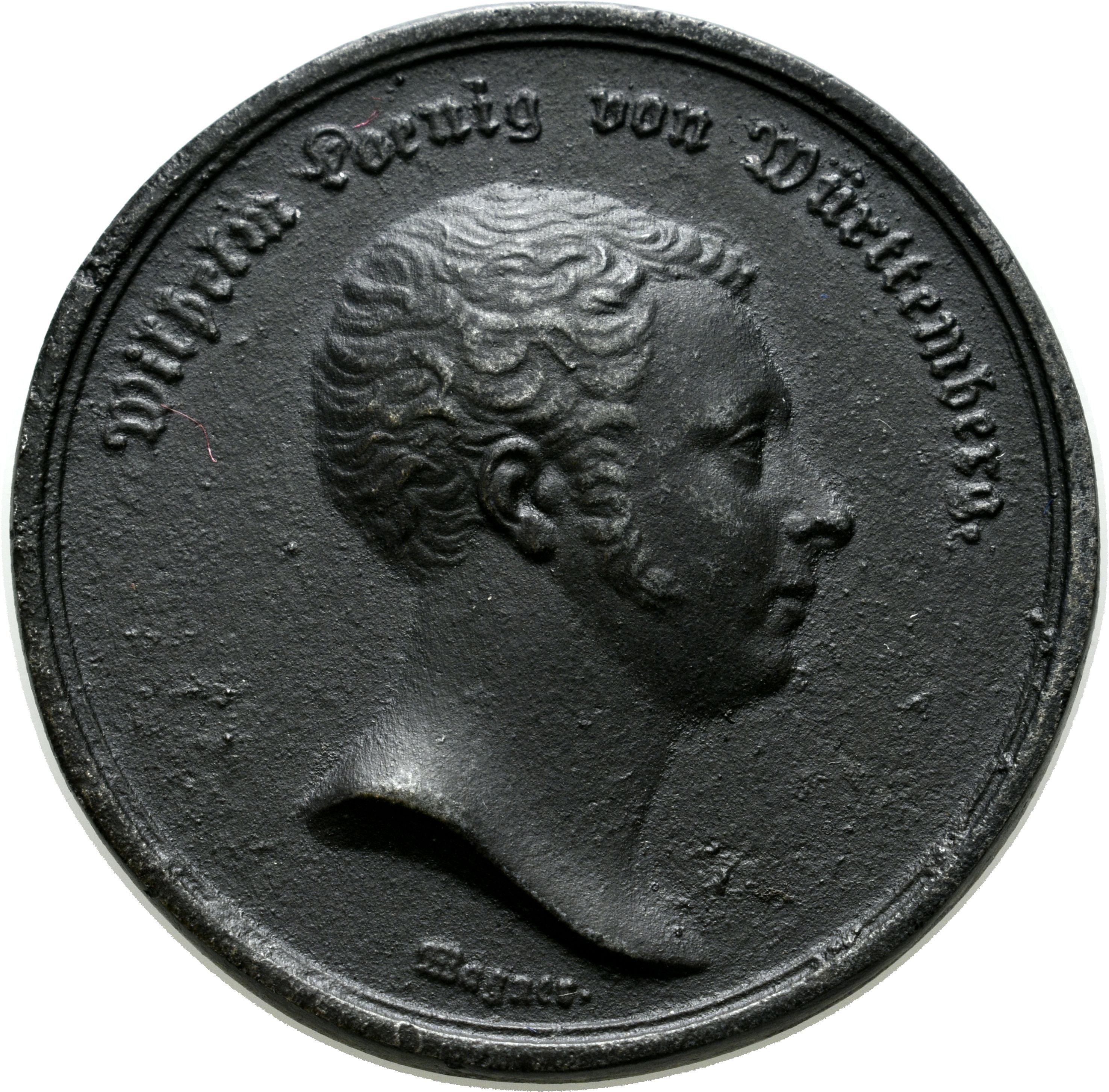 Medaille auf den württembergischen Verfassungsvertrag von 1819 (Sparkassenverband Baden-Württemberg CC BY-NC-SA)