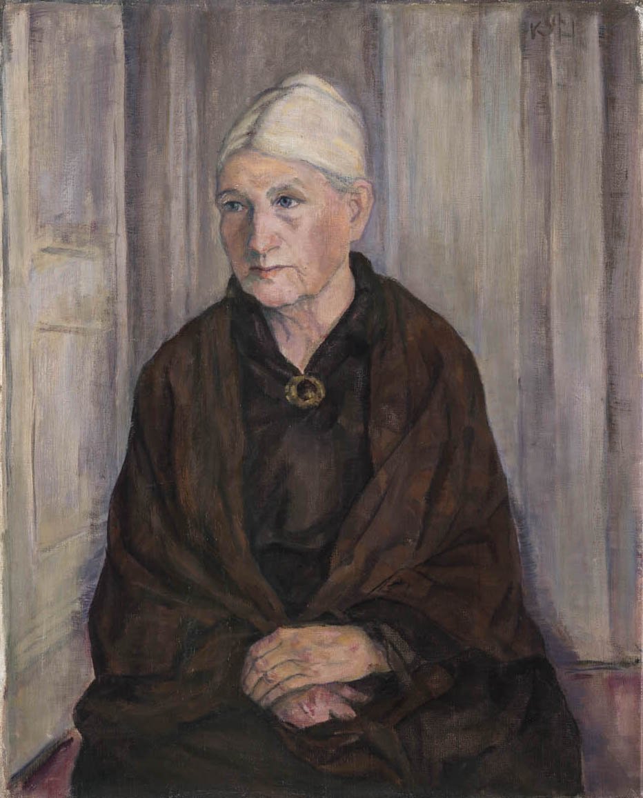 Portrait Anna Härlin (Mutter der Künstlerin) (Stadtarchiv Stuttgart RR-R)